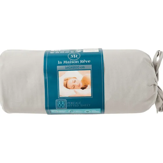 Beddengoed>La Maison Rêve La Maison R Ve Percale Hoeslaken Blauw,Grijs,Groen,Wit