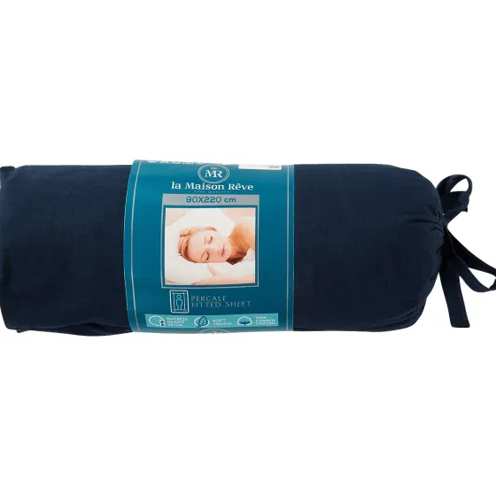 Beddengoed>La Maison Rêve La Maison R Ve Percale Hoeslaken Blauw,Grijs,Groen,Wit