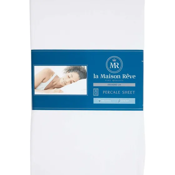 Beddengoed>La Maison Rêve La Maison R Ve Percale Laken Blauw,Grijs,Groen,Roze,Wit,Geel