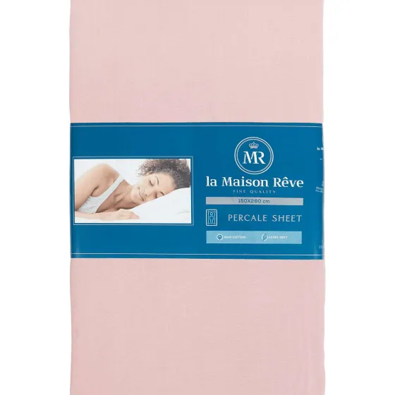 Beddengoed>La Maison Rêve La Maison R Ve Percale Laken Blauw,Grijs,Groen,Roze,Wit,Geel