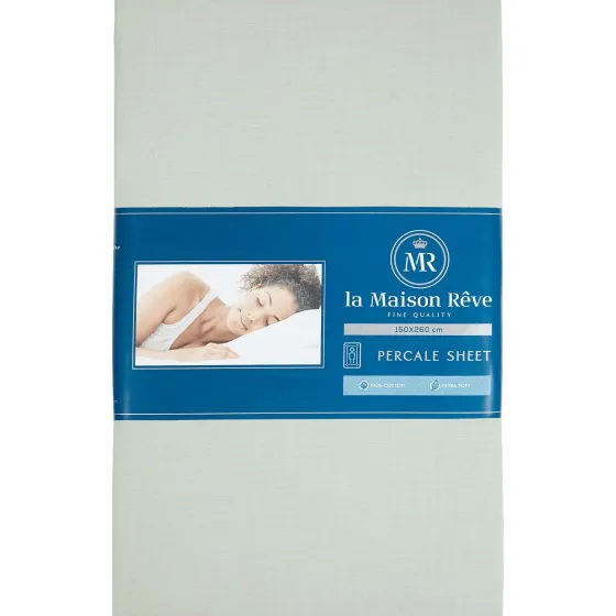 Beddengoed>La Maison Rêve La Maison R Ve Percale Laken Blauw,Grijs,Groen,Roze,Wit,Geel