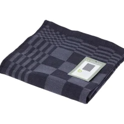 Badtextiel>Hotel Royal La Sonata Theedoek Antraciet Print