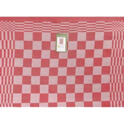 Badtextiel>Hotel Royal La Sonata Theedoek Rood Print