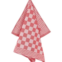 Badtextiel>Hotel Royal La Sonata Theedoek Rood Print