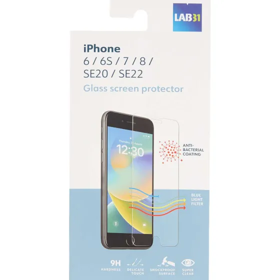 Telefoonhoesjes>Lab31 Screenprotector Transparant