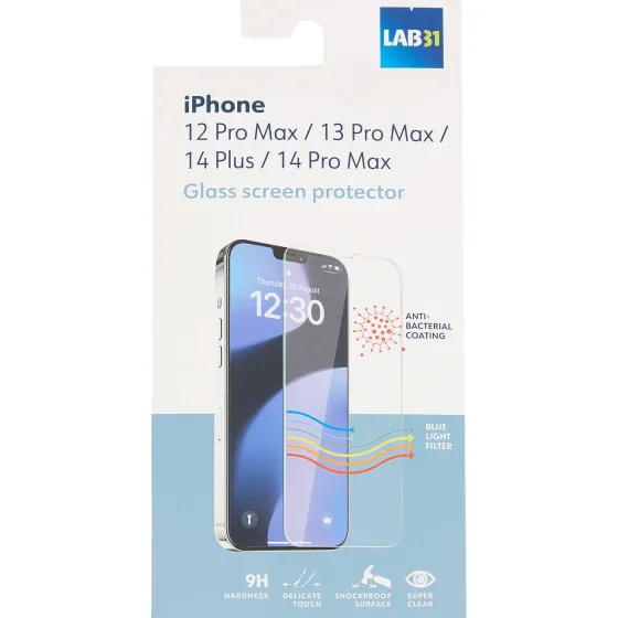 Telefoonhoesjes>Lab31 Smartphone Screenprotector Transparant