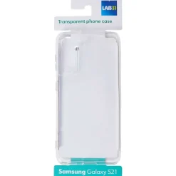 Telefoonhoesjes>Lab31 Telefoonhoesje Transparant,Zwart
