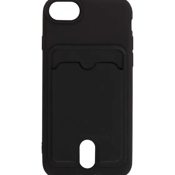 Telefoonhoesjes>Lab31 Telefoonhoesje Met Kaarthouder Transparant,Zwart