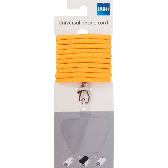 Multimedia Accessoires>Lab31 Universeel Telefoonkoord Grijs,Wit,Zwart,Beige,Groen,Oranje,Roze