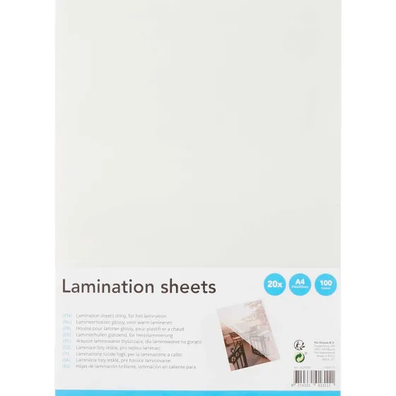 Bureau Accessoires>Office Essentials Lamineerhoezen Transparant
