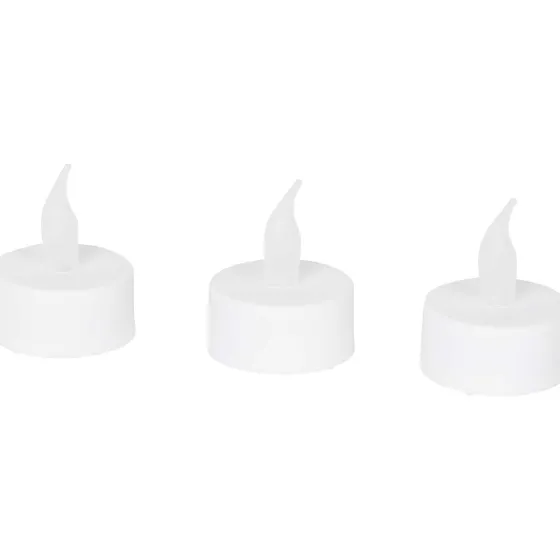 Kaarsen>Candra Led-Theelichten Wit