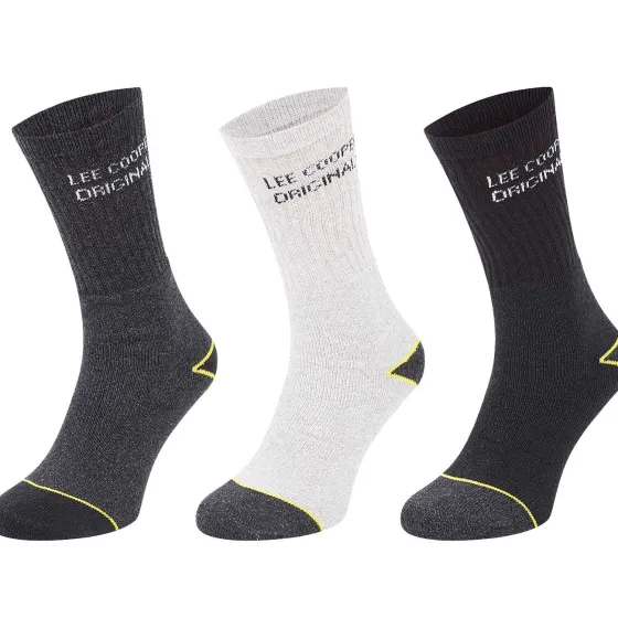 Beenmode>Lee Cooper Sportsokken Meerkleurig,Zwart