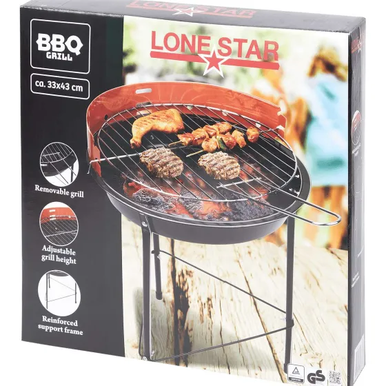 Bbq & Accessoires>Lone Star Barbecue Zwart