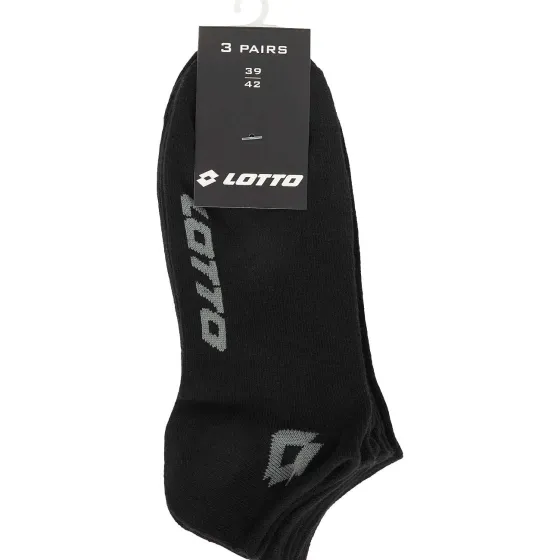 Beenmode>Lotto Sneakersokken Zwart