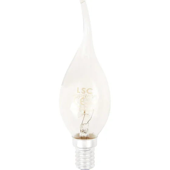 Verlichting>LSC Tipkaars Gloeilamp