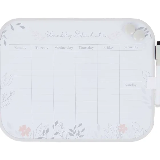 Agenda & Kalenders>Merk Magnetisch Weekplanner-Whiteboard Blauw,Roze,Wit,Zwart
