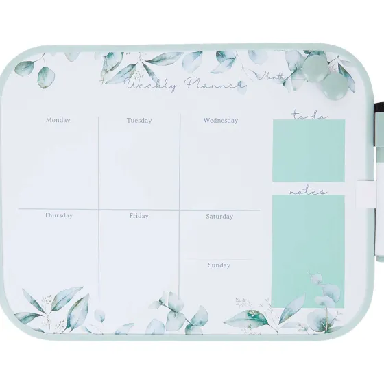 Agenda & Kalenders>Merk Magnetisch Weekplanner-Whiteboard Blauw,Roze,Wit,Zwart