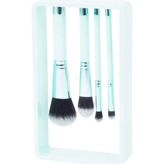 Make-Up>Max & More Magnetische Make-Up-Kwasten In Houder Groen,Roze