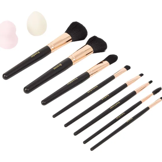 Make-Up>Max & More Make-Up Borstelset Zwart