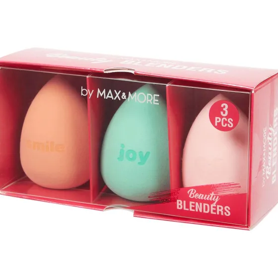 Make-Up>Max & More Make-Up-Sponzen Meerkleurig