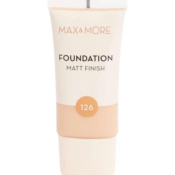 Make-Up>Max & More Matt Finish Foundation