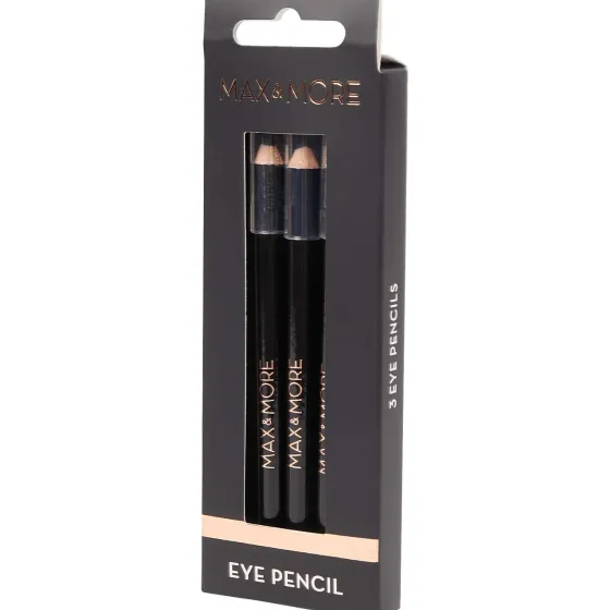 Make-Up>Max & More Oogpotloden Zwart