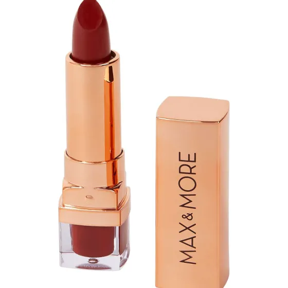 Make-Up>Max & More Satin Lippenstift Classic Red Rood