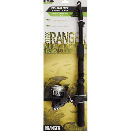 Sportartikelen>Dunlop Max Ranger Telescopische Werphengel