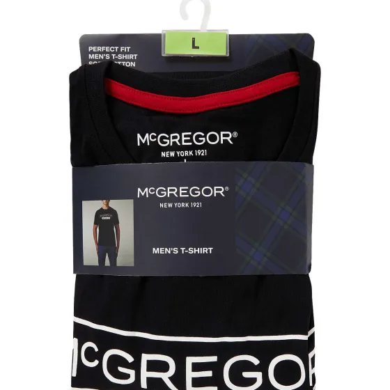 Kleding>McGregor T-Shirt Blauw,Groen,Zwart