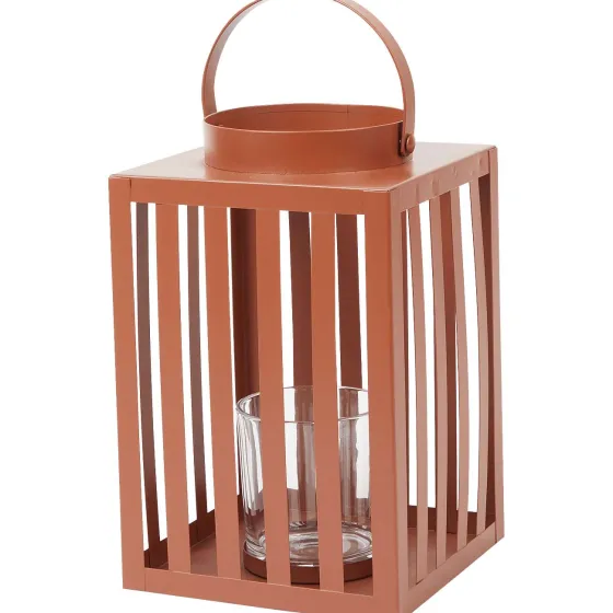 Kaarsenhouders>Merk Metalen Lantaarn Groen,Rood,Taupe