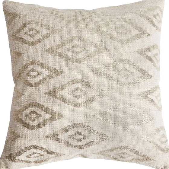 Beddengoed>Froyak Metallic Kussenhoes Beige
