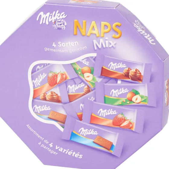 Chocolade>Milka Naps Mix