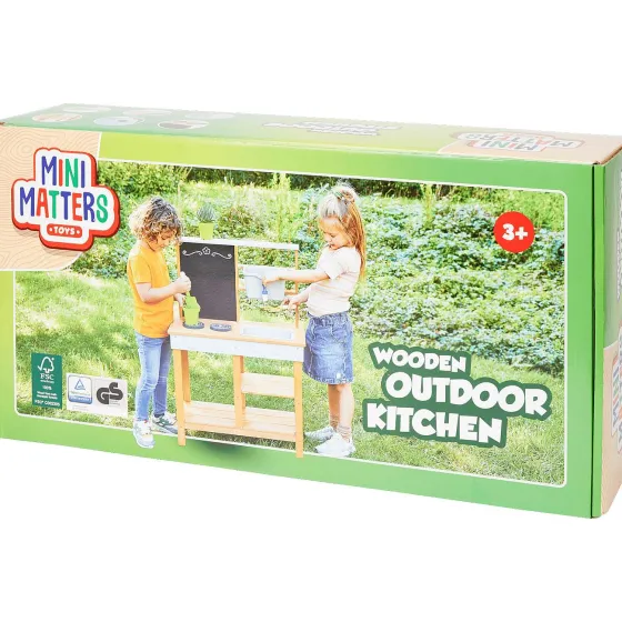 Spellen>Mini Matters Houten Buitenkeuken
