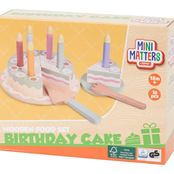 Babyspeelgoed>Mini Matters Houten Etenswaren
