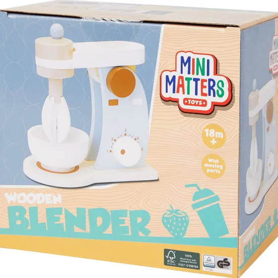 Speelfiguren & -Sets>Mini Matters Houten Keukenaccessoires