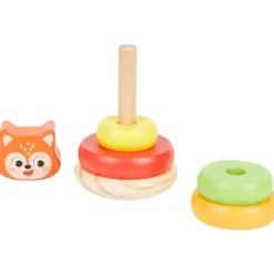 Babyspeelgoed>Mini Matters Houten Stapeltoren Meerkleurig