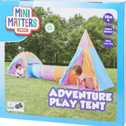 Spellen>Mini Matters Speeltent Met Tunnel Meerkleurig