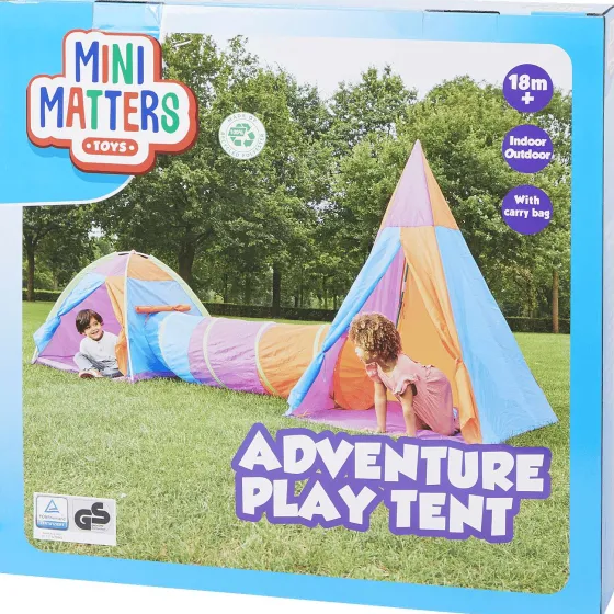 Spellen>Mini Matters Speeltent Met Tunnel Meerkleurig