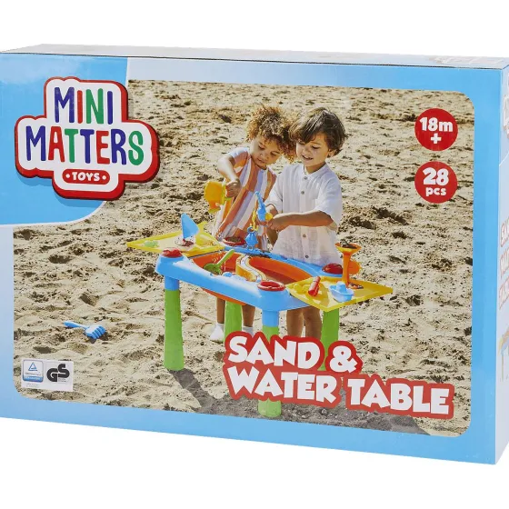 Buitenspeelgoed>Mini Matters Zand- En Watertafel Meerkleurig