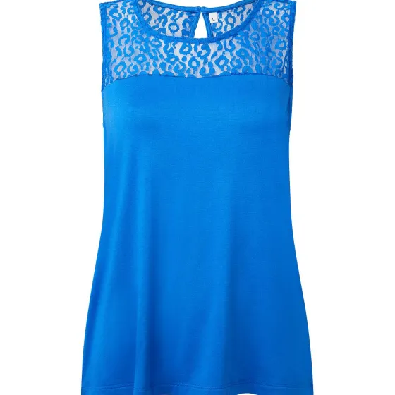 Kleding>SuperTrash Mouwloze Top Blauw,Groen,Roze,Wit,Zwart