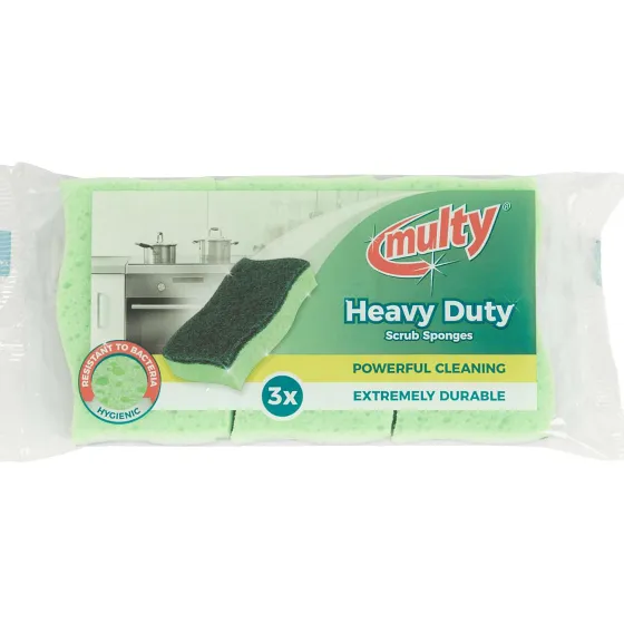 Schoonmaakartikelen>Multy Super-Schuurspons Groen