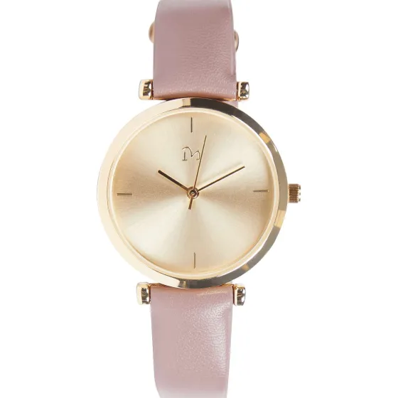 Horloges & Sieraden>Merk My Time Horloge Roze,Zwart