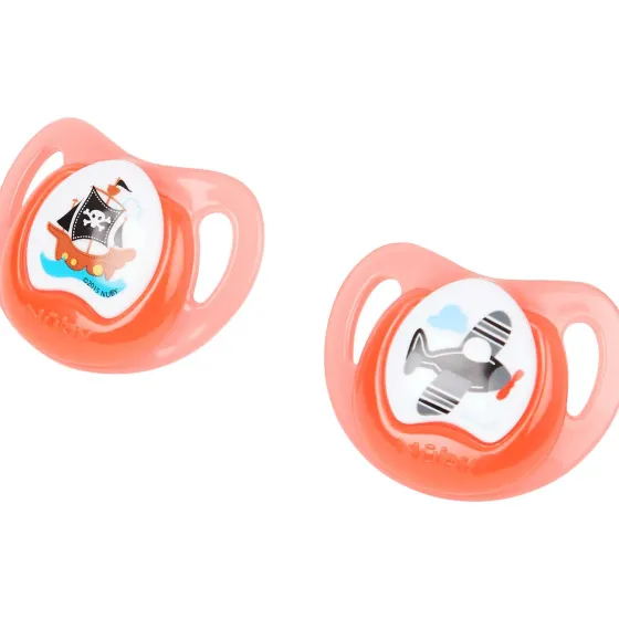 Babyverzorging>Nûby N By Comfort Fopspenen Blauw,Roze
