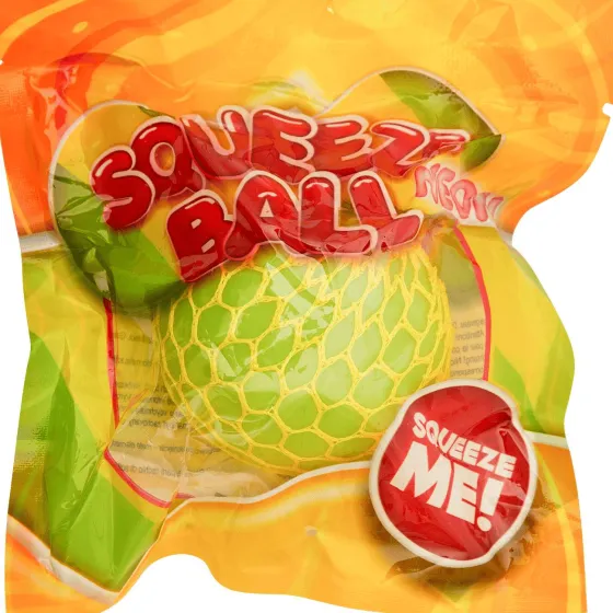 Spellen>Mini Matters Neon Knijpbal Groen,Paars