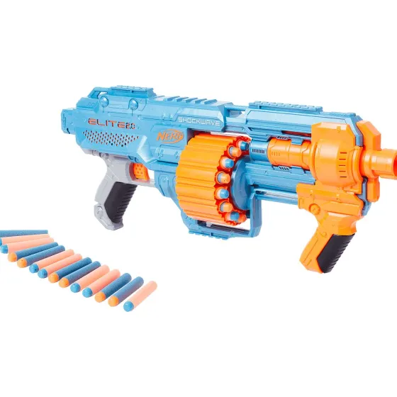 Spellen>Nerf Elite 2.0 Shockwave Rd-15 Meerkleurig