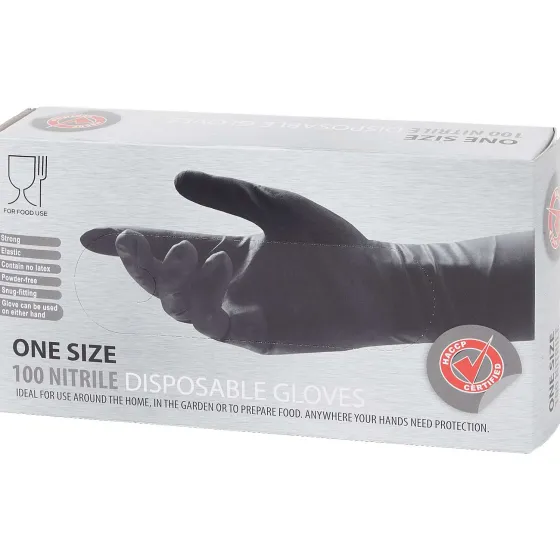 Keukengerei>Rösle Nitrile Handschoenen Zwart