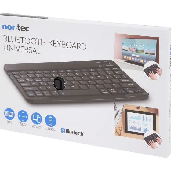 Multimedia Accessoires>Lab31 Nor-Tec Mini-Toetsenbord Zwart