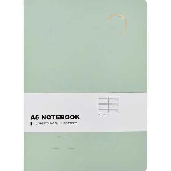 Papier & Schriften>Kids Creative Notitieboekje Zwart,Grijs,Groen,Roze