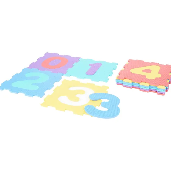 Spellen>Mini Matters Nummer Puzzelmat Meerkleurig