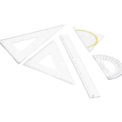 Bureau Accessoires>Office Essentials Liniaalset Transparant